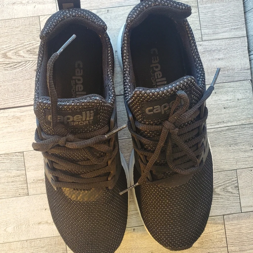 Capelli Unisex Pipeline SC NY Flex Black Running Shoes Sneakers Size‎ 8 #4